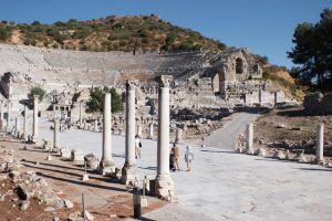 以弗所古城 - Efes Antik Kenti Liman Caddesi ve Tiyatro