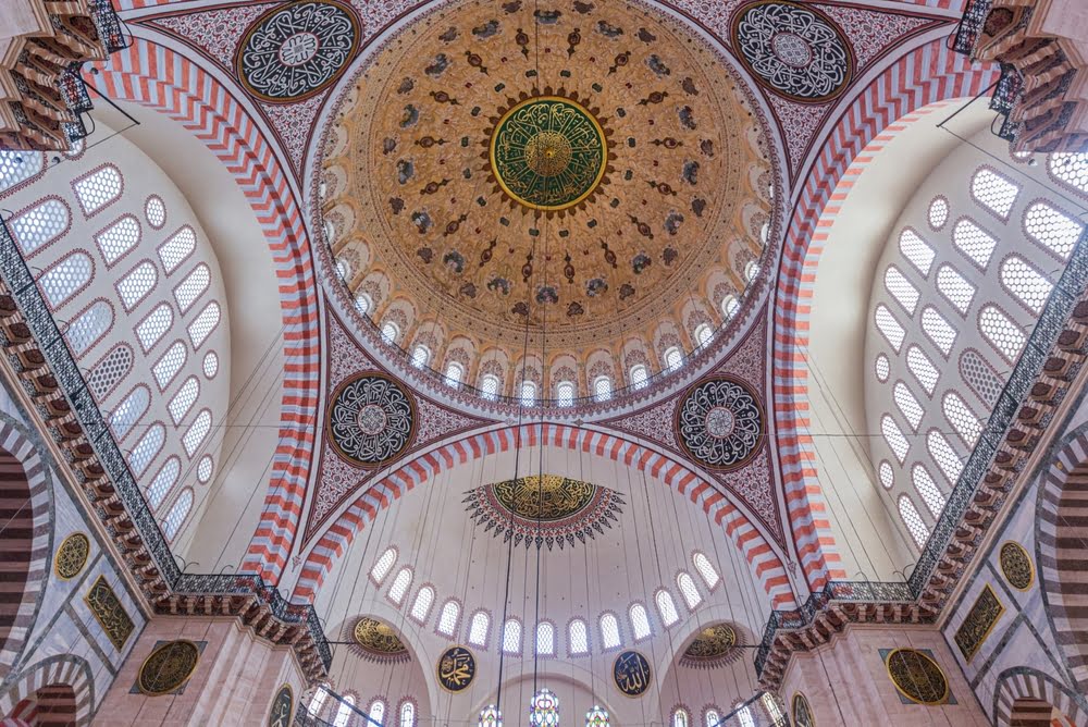苏莱曼清真寺 - Süleymaniye Camii Ana Sütun