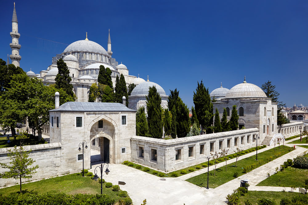 苏莱曼清真寺 - Süleymaniye Camii İmarethane Kapısı Cephesi