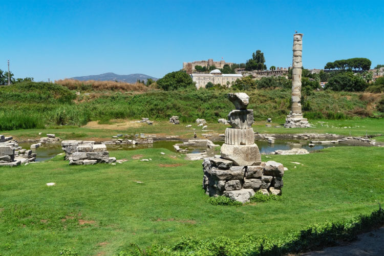 阿尔忒弥斯神庙 - Artemis Tapınağı Genel Görünüm