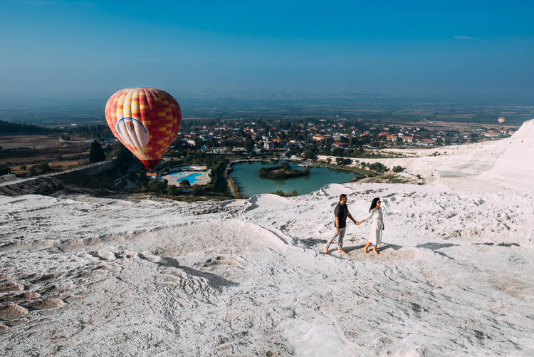 棉花堡的热气球之旅 – Pamukkale’de Balon Turu