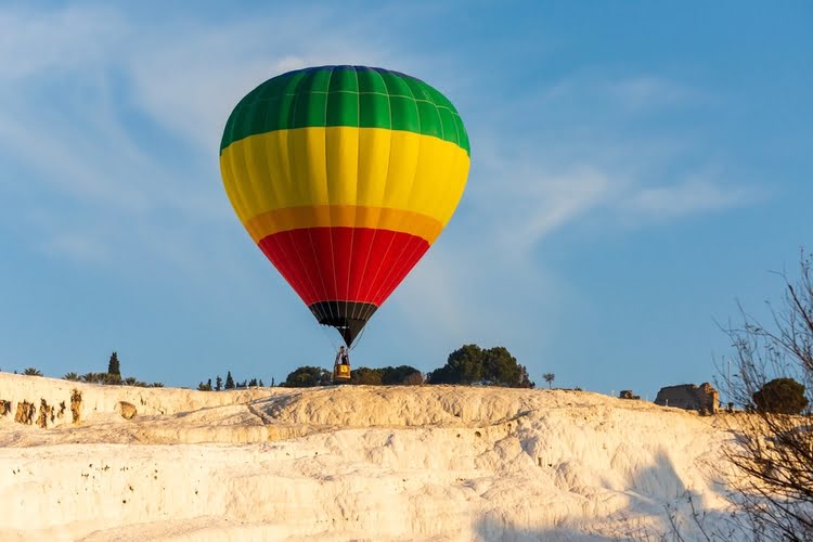 棉花堡的热气球之旅 – Pamukkale’de Balon Turu